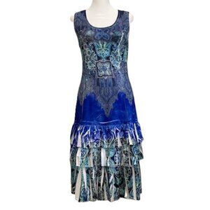 Sleeveless Cotton Dress w/Matching Jersey Jacket | Small